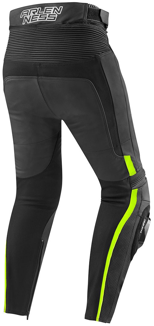 Arlen Ness Sugello Motorcycle Leather Pants black/yellow 54 Figure 2