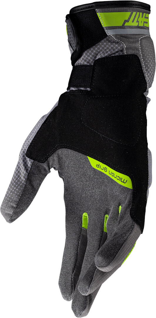 Leatt ADV X-Flow 5.5 Motorcykel handsker grøn/grå M Figur 2