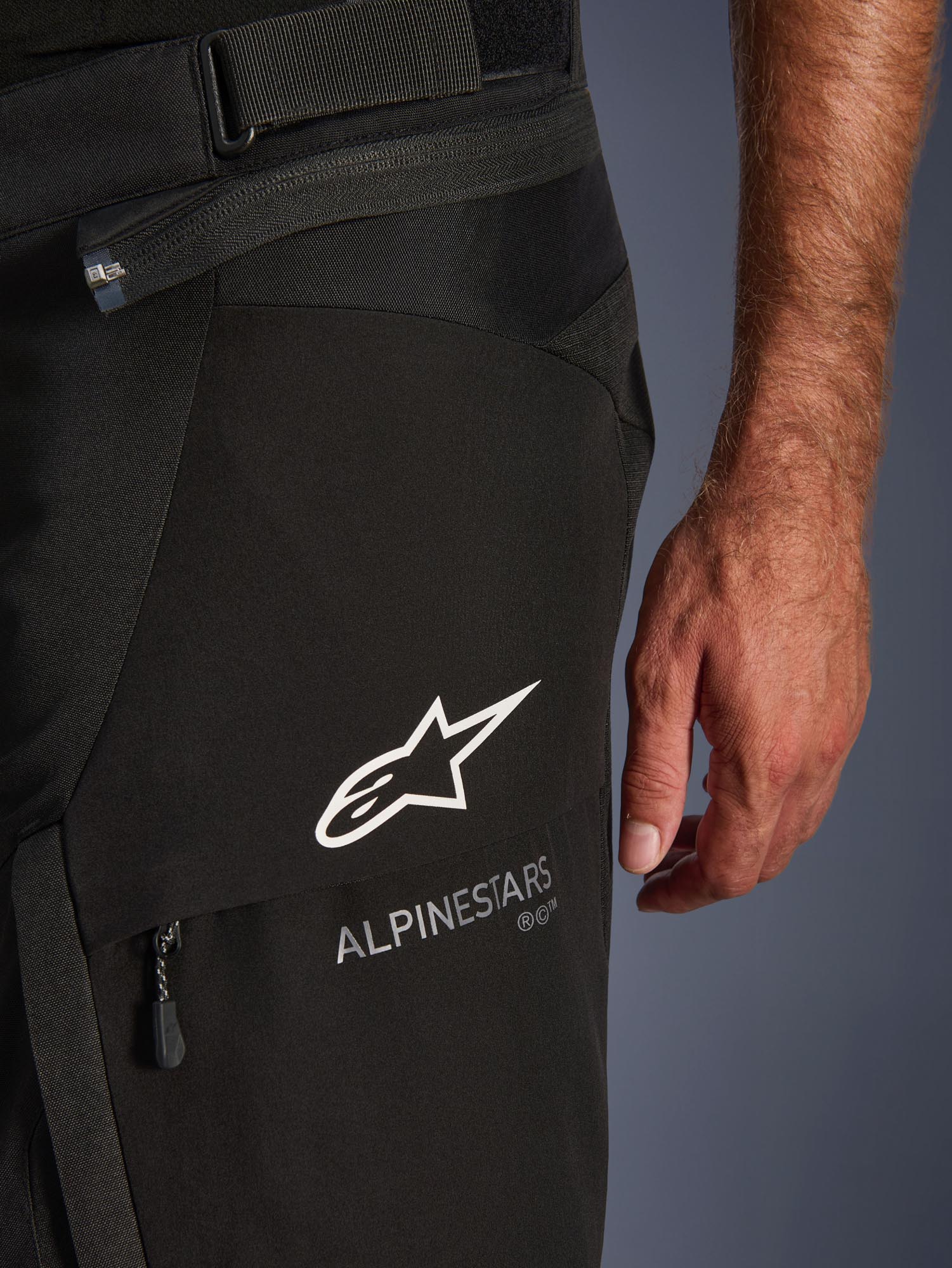 Alpinestars Andes V4 Drystar waterproof Motorcycle Textile Pants black Long M Figure 10