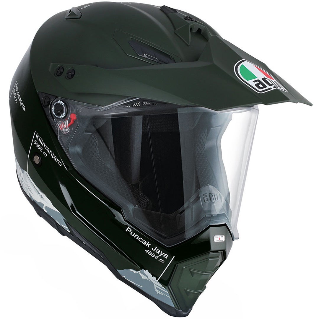 AGV AX-8 Dual Evo Wild Frontier Integralhelm grün L (59/60) Abbildung 1