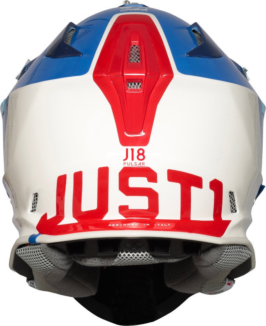 Just1 J18 Pulsar Motocross Helmet blue/red/white S (55/56) Figure 4