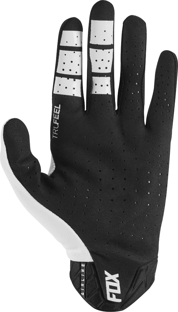 FOX Airline Gants de Motocross Blanc/Noir S Figure 2