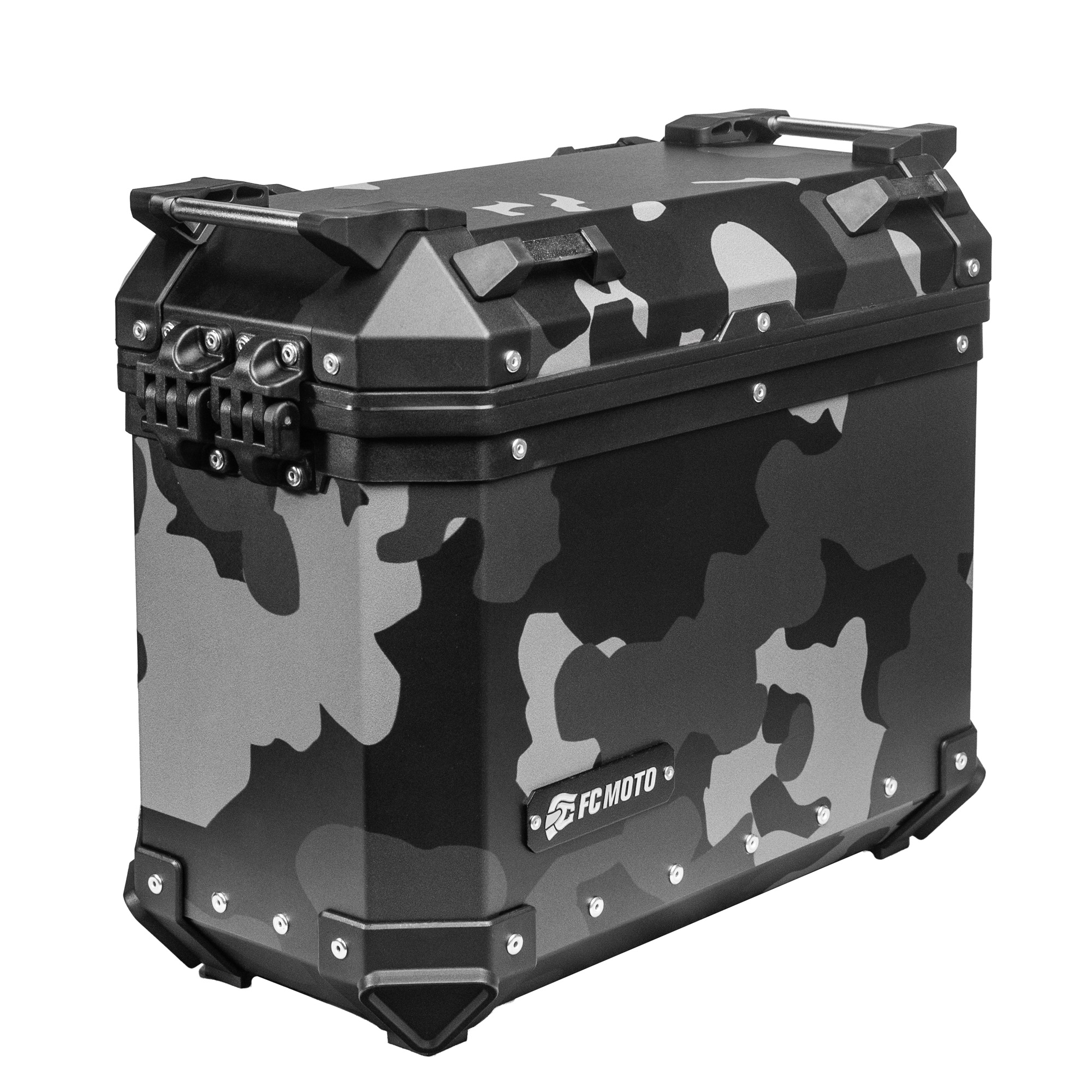 FC-Moto Terreno EVO Camo 28 L Alu Cutia laterală Camuflaj negru Legături Figura 2