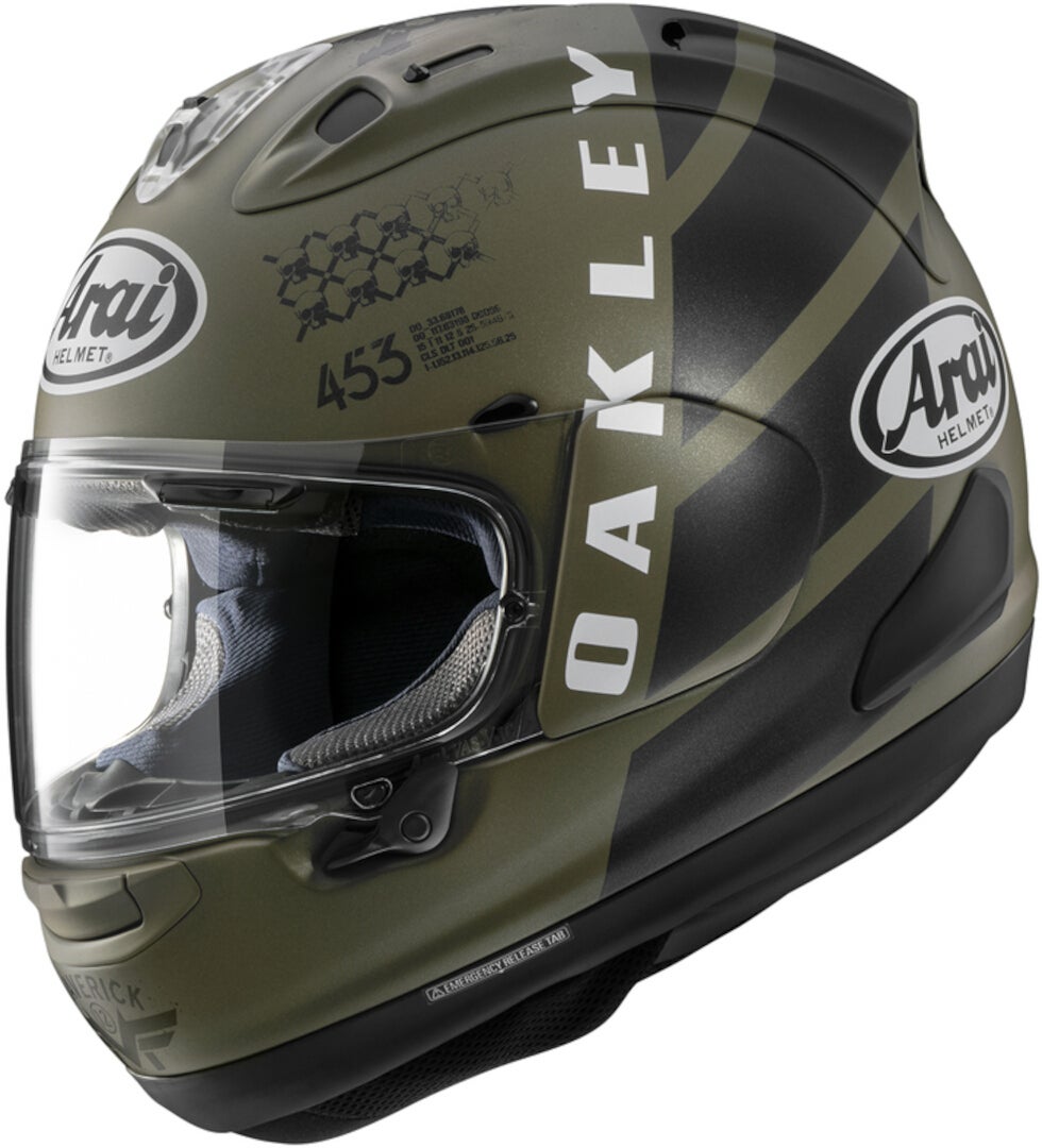 Arai RX-7V Evo Maverick Oakley Helmet-image-570375055