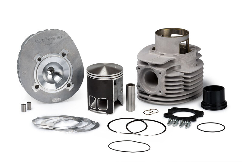 MALOSSI Kit cilindri ø 68.5 CVF2 din aluminiu cu pin ø 16 pentru Vespa Cosa - PX E 2t 200 cc Figura 1