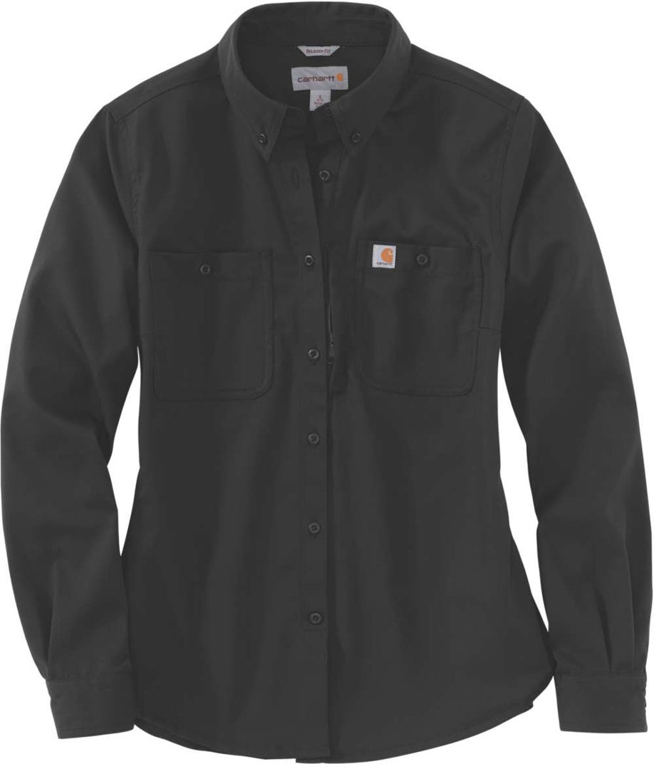 Carhartt Rugged Professional レディースシャツ 黒 S 図1
