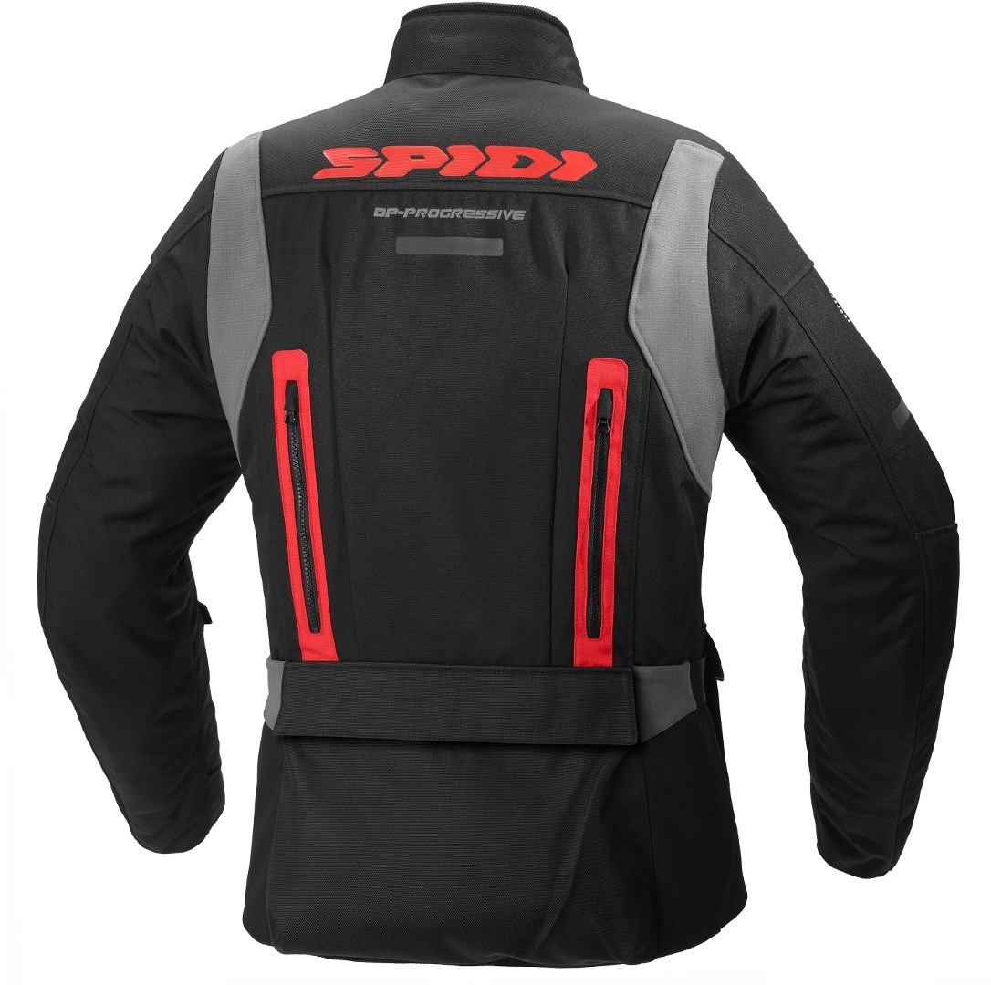 Spidi Traveller 3 H2Out Veste textile moto noir/rouge L Figure 5