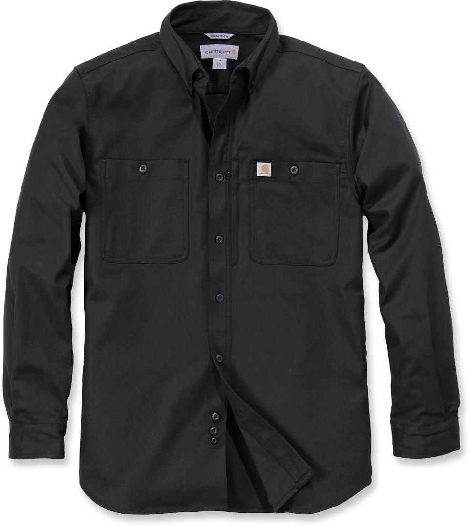 Carhartt Rugged Professional Work 긴 소매 셔츠 검정 L 그림 1