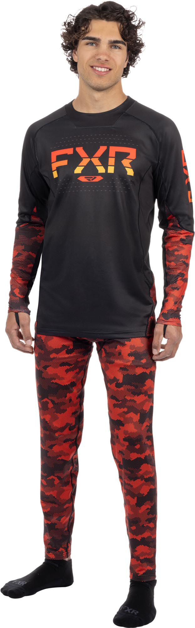 FXR Atmosphere Functional Pants red/black L Figure 3