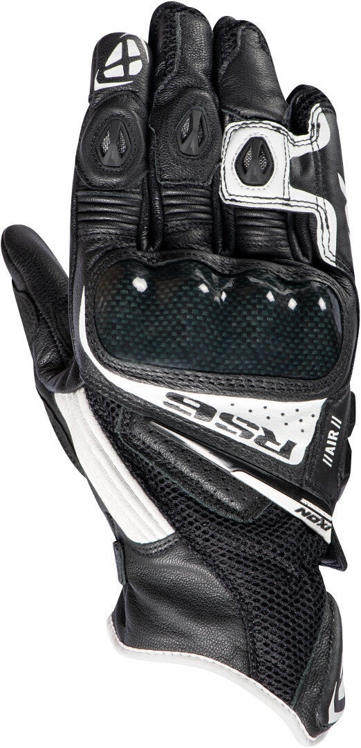 Ixon RS6 Air Motorcykelhandsker Sort/hvid L Figur 1