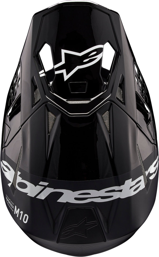 Alpinestars Supertech S-M10 Flood 2024 Cască de motocross Negru/gri XL (61/62) Figura 2