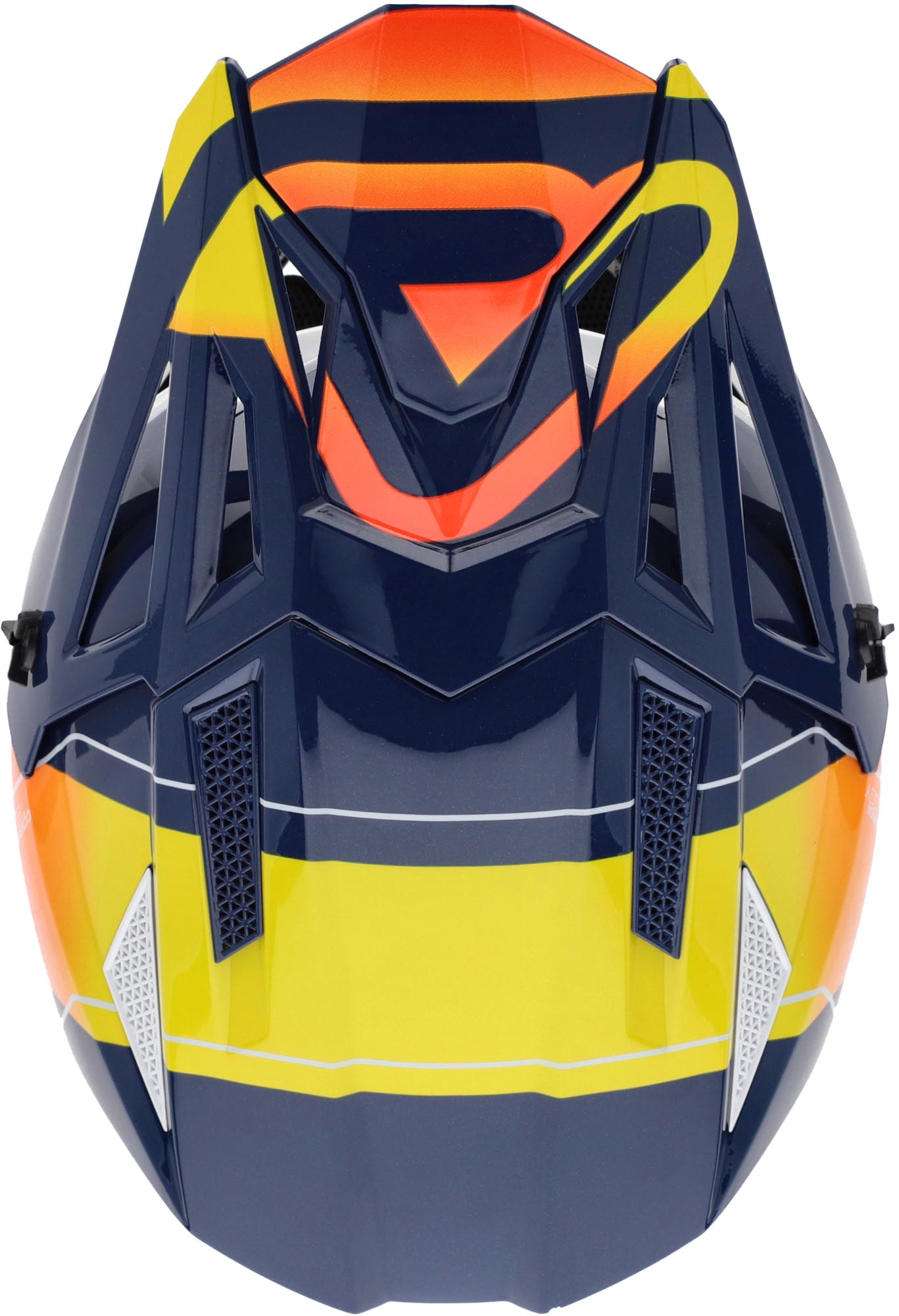 Acerbis T711 Graphic Cască de motocross Albastru/Portocaliu/Alb XS (53/54) Figura 5