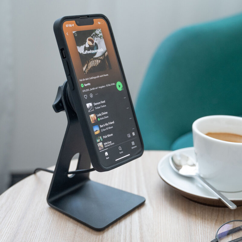SP Connect Skrivbordsstativ med SPC+-telefonladdning Figur 7