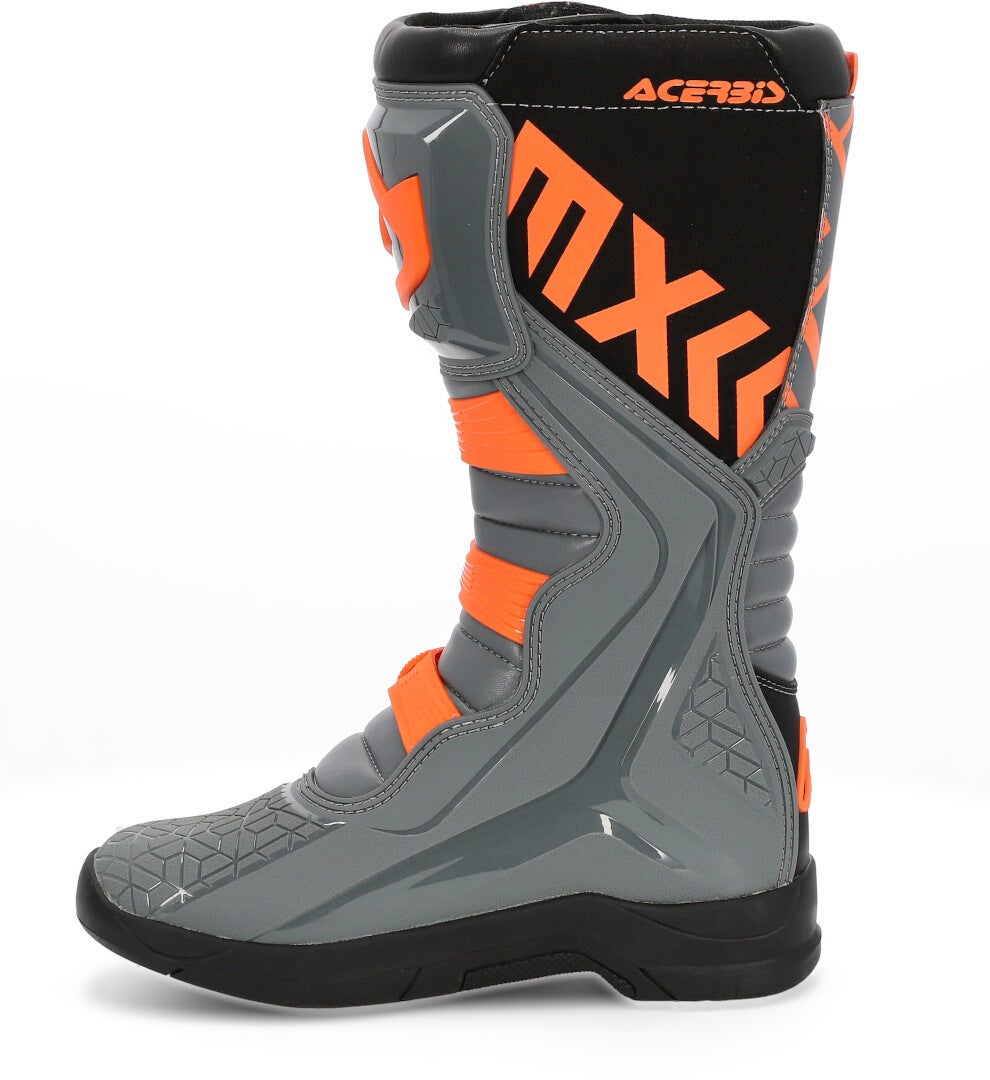 Acerbis X-Team Bottes Motocross Gris/Orange 44 Figure 3