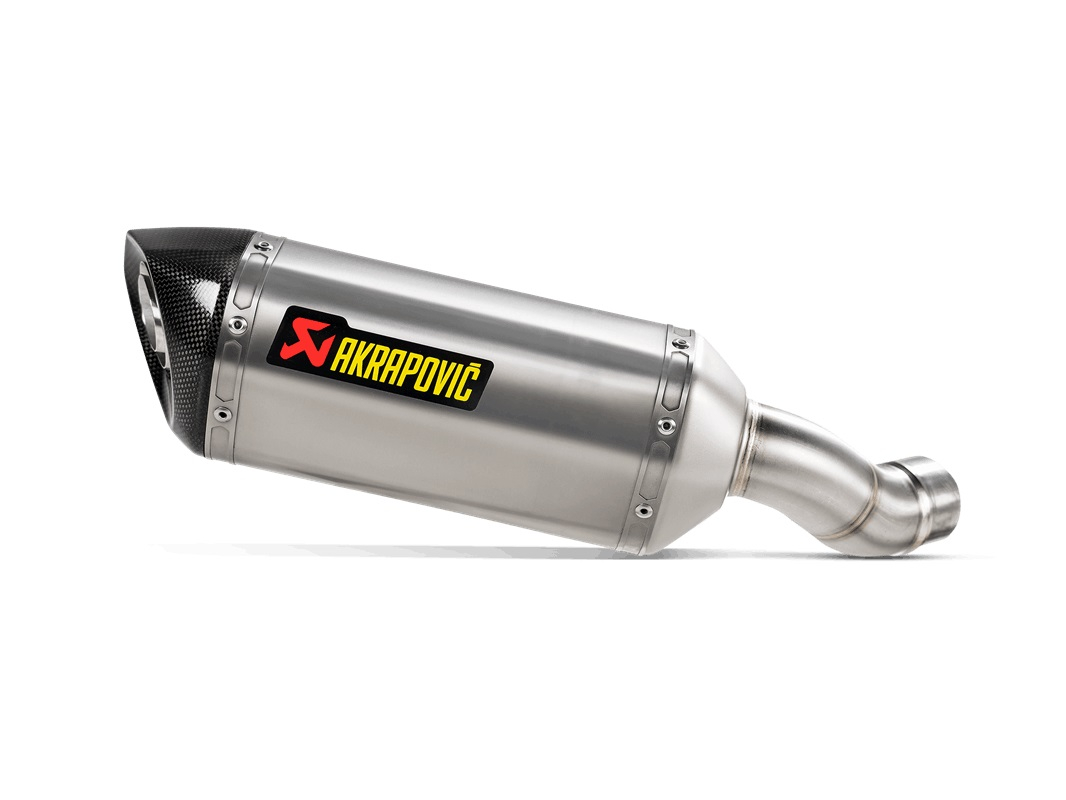 Akrapovic Slip-On Line Amortizor spate din titan Figura 1