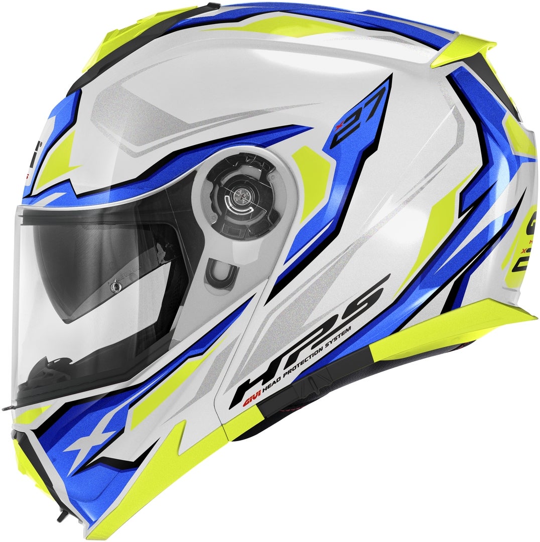 GIVI X.27 Sector Casque rabattable Blanc/Bleu/Jaune M Figure 2