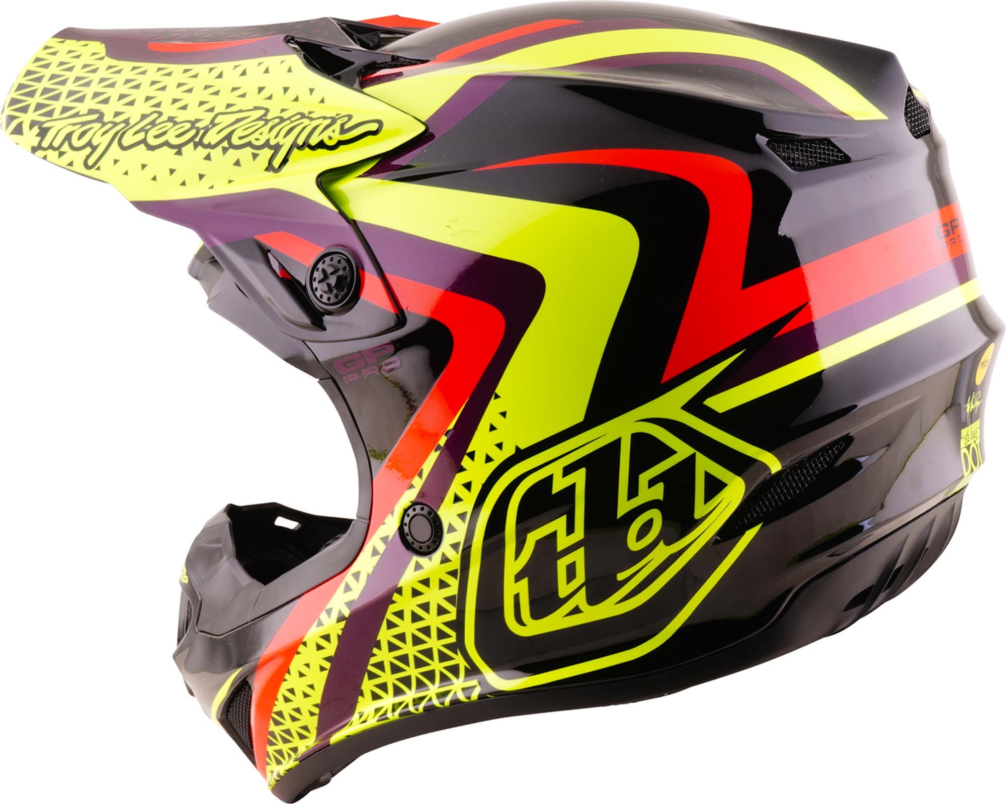 Troy Lee Designs GP Pro MIPS Slides 青少年越野摩托头盔 Y/L（52/53） 图6