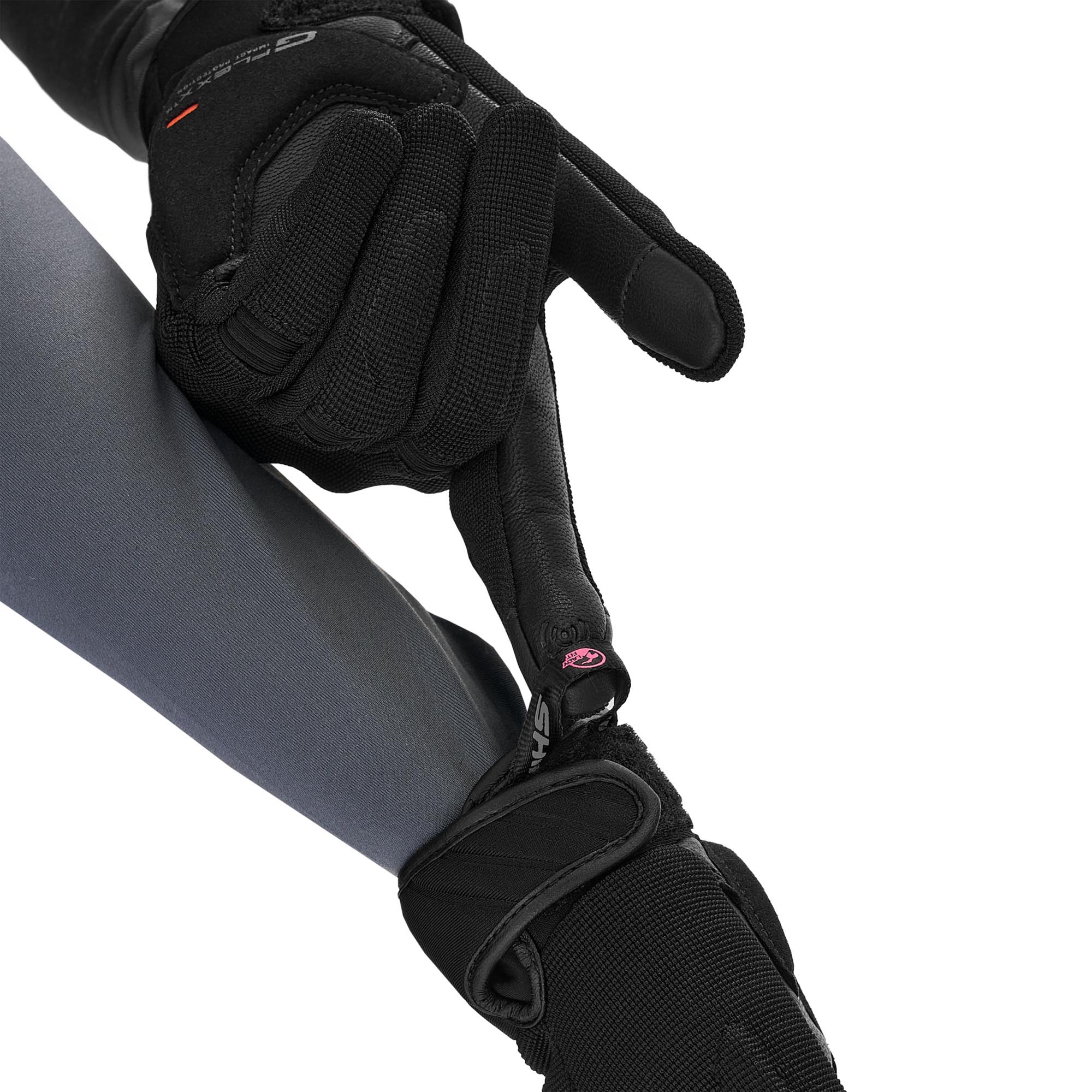 SHIMA Sonic Motorcykelhandsker Sort S Figur 6
