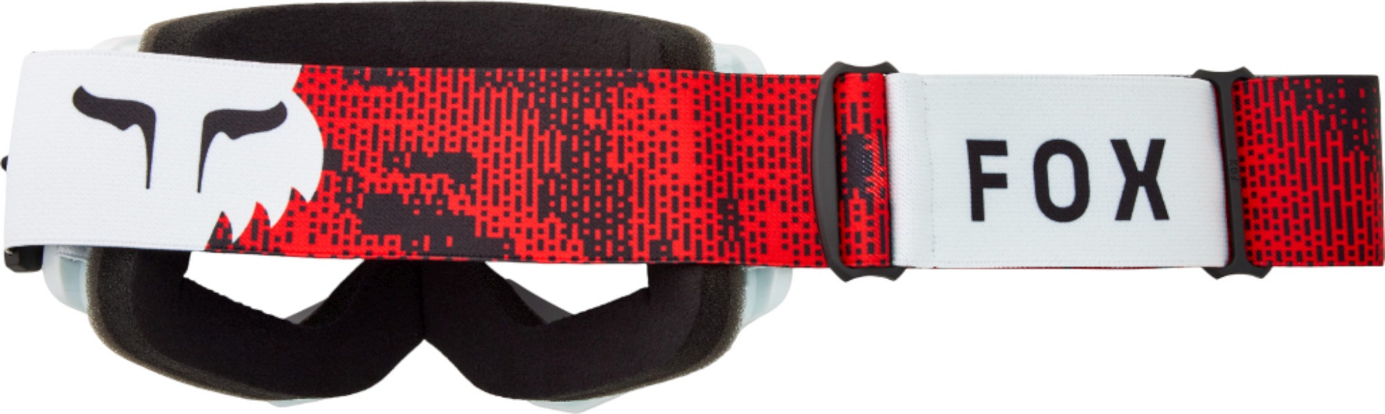 FOX Main Kairos Maschera da motocross bianco/rosso Figura 2