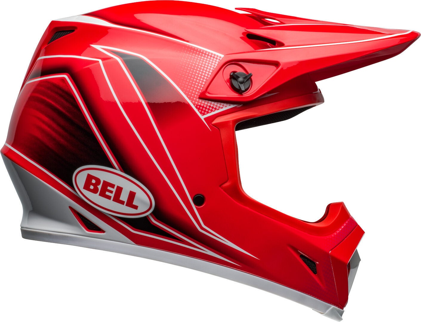 Bell MX-9 Mips Zone Casco Motocross rosso/nero/bianco M (57/58) Figura 5