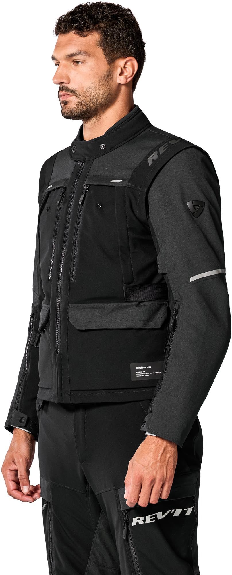 Revit Offtrack 3 H2O waterproof Motorcycle Textile Jacket black S Figure 7