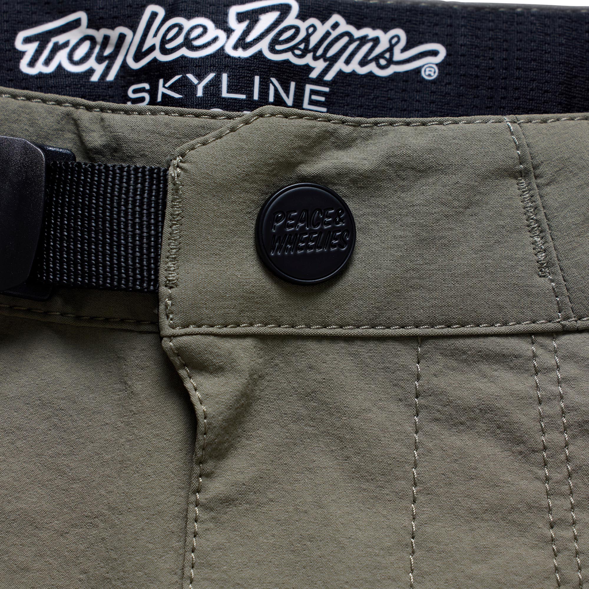 Side view of Troy Lee Designs Skyline Trail Mono Youth Bicycle Pants