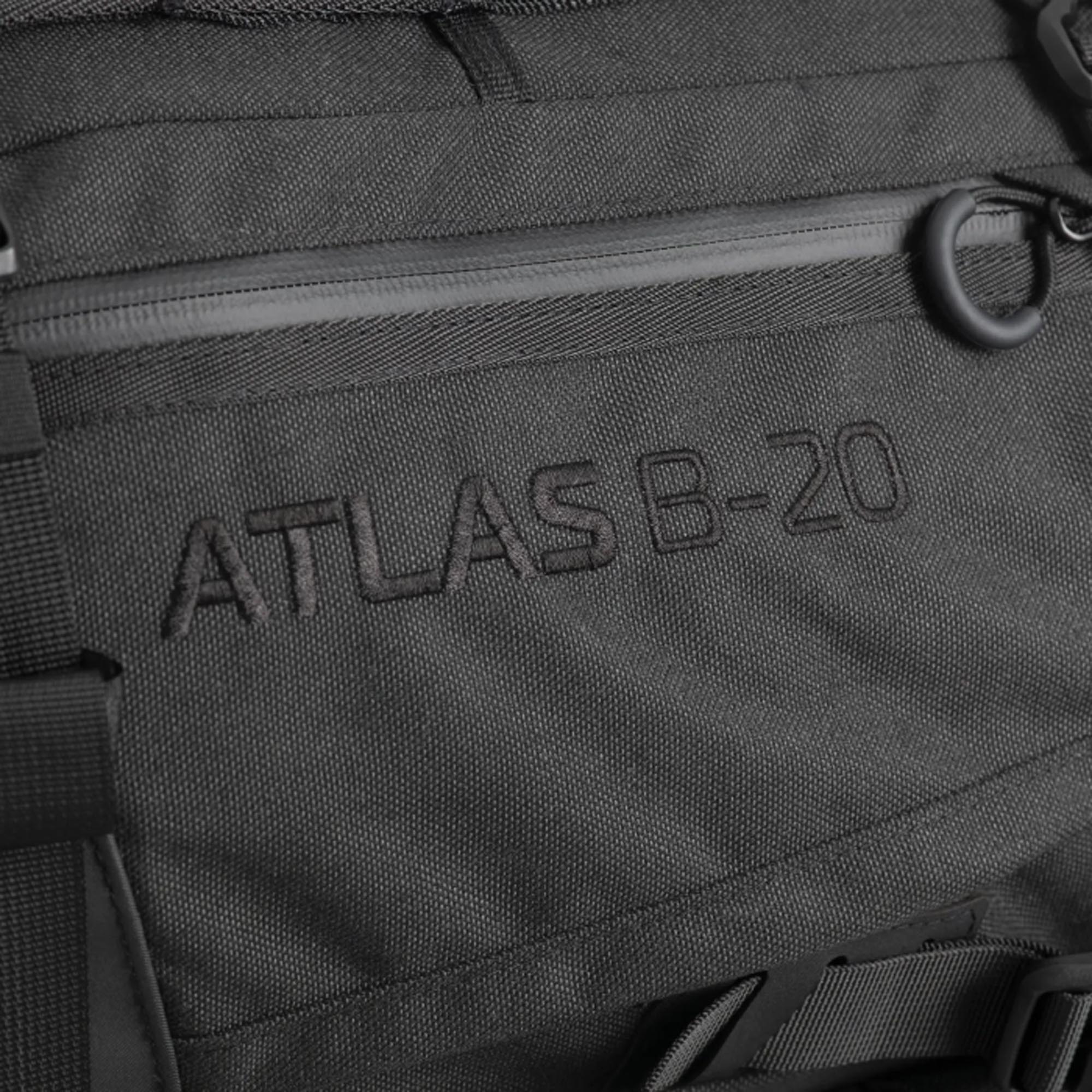 Oxford Atlas B-20 Rucksack schwarz Abbildung 9
