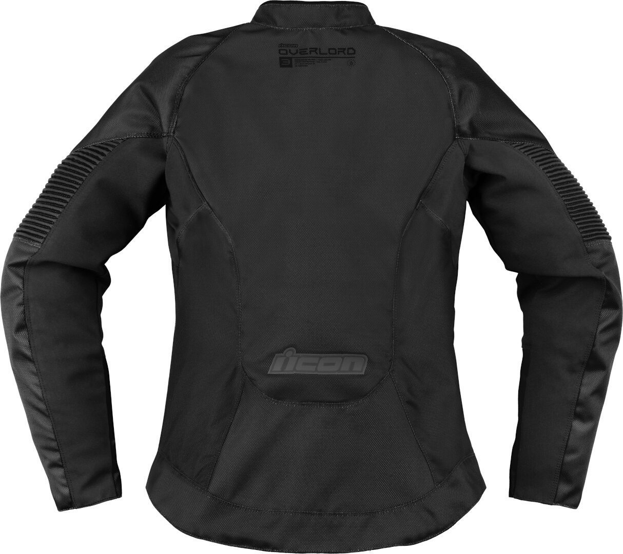 Icon Overlord3 Damen Motorrad Textiljacke schwarz M Abbildung 2