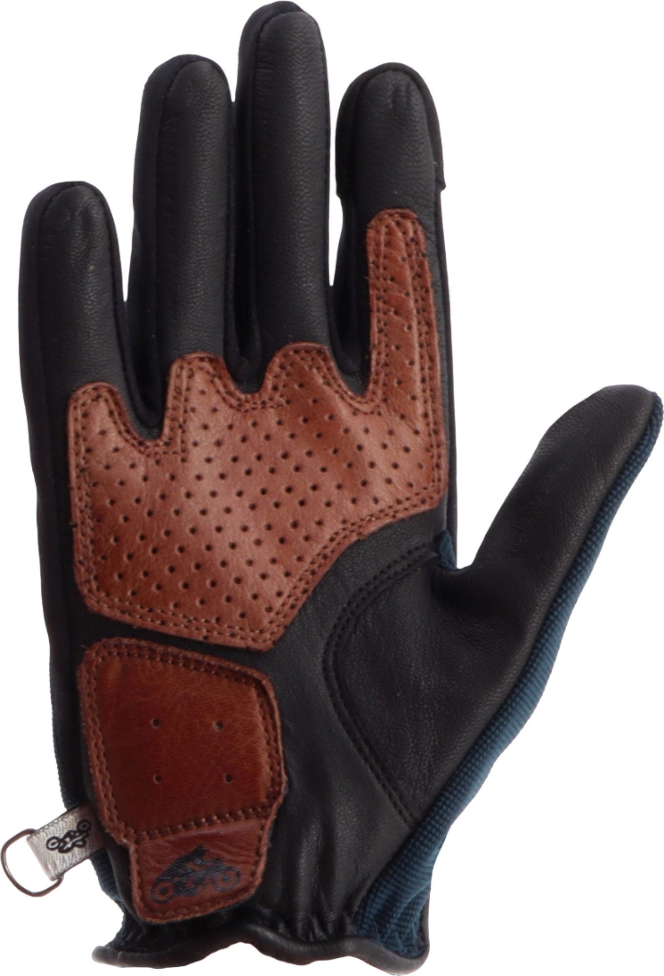 Helstons Duna Damen Motorrad Handschuhe braun/blau 9 Abbildung 2