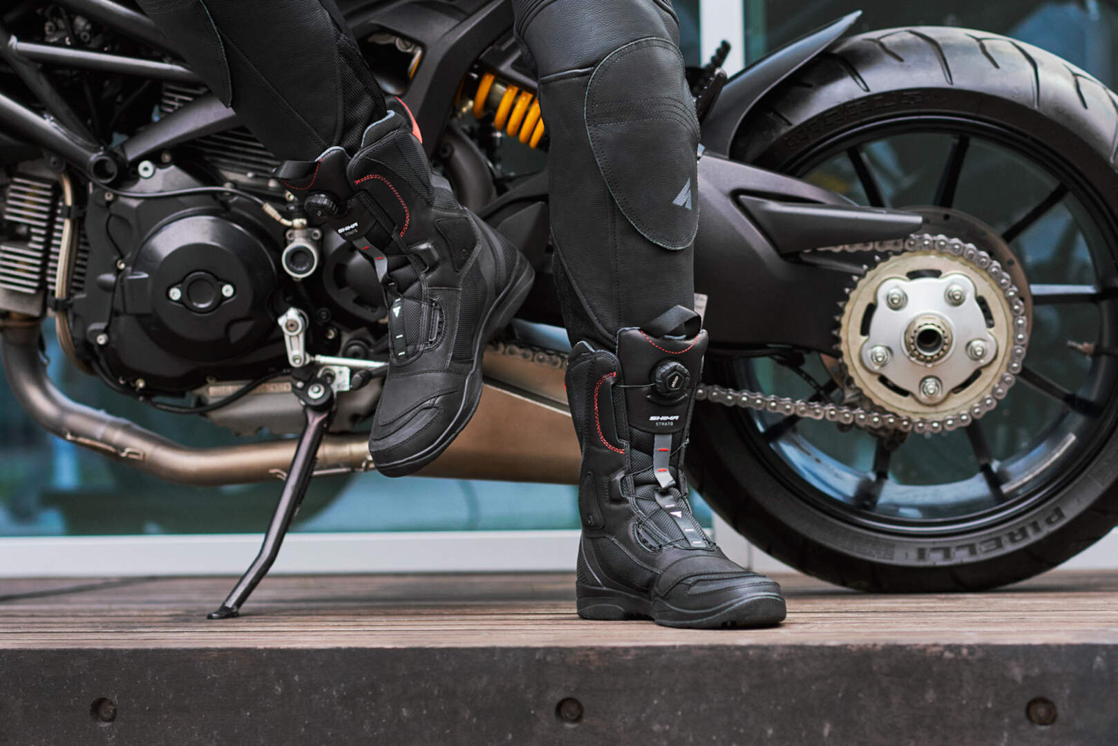 SHIMA Strato Motorrad Stiefel 41 Abbildung 4