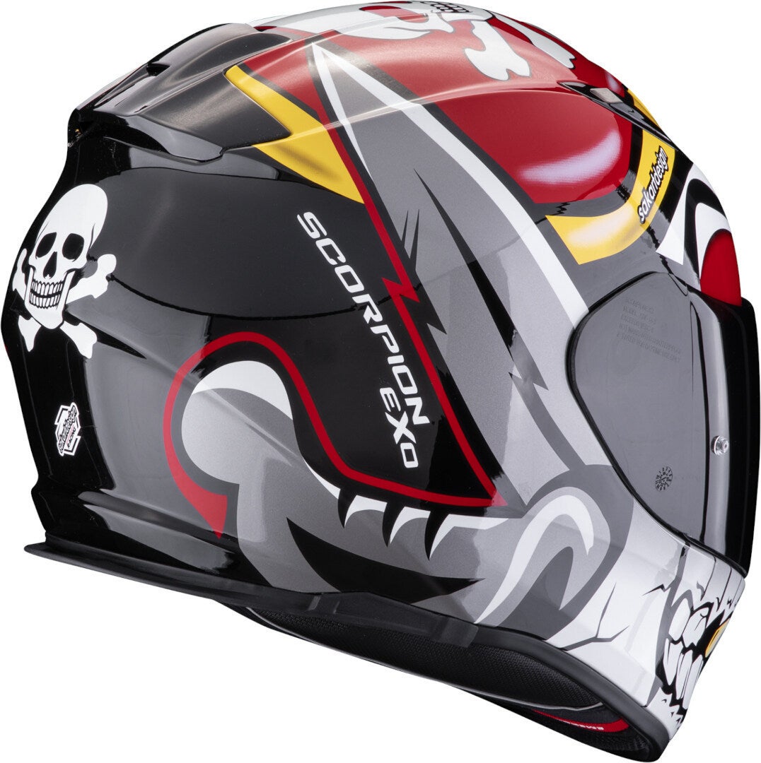Side view of Scorpion Exo-491 Pirate Helmet