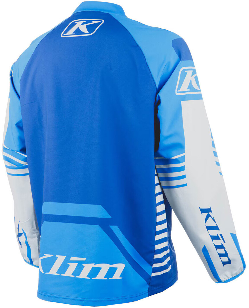 Klim Revolt 1/4 Zip Pullover hellblau/dunkelblau XXL Abbildung 6