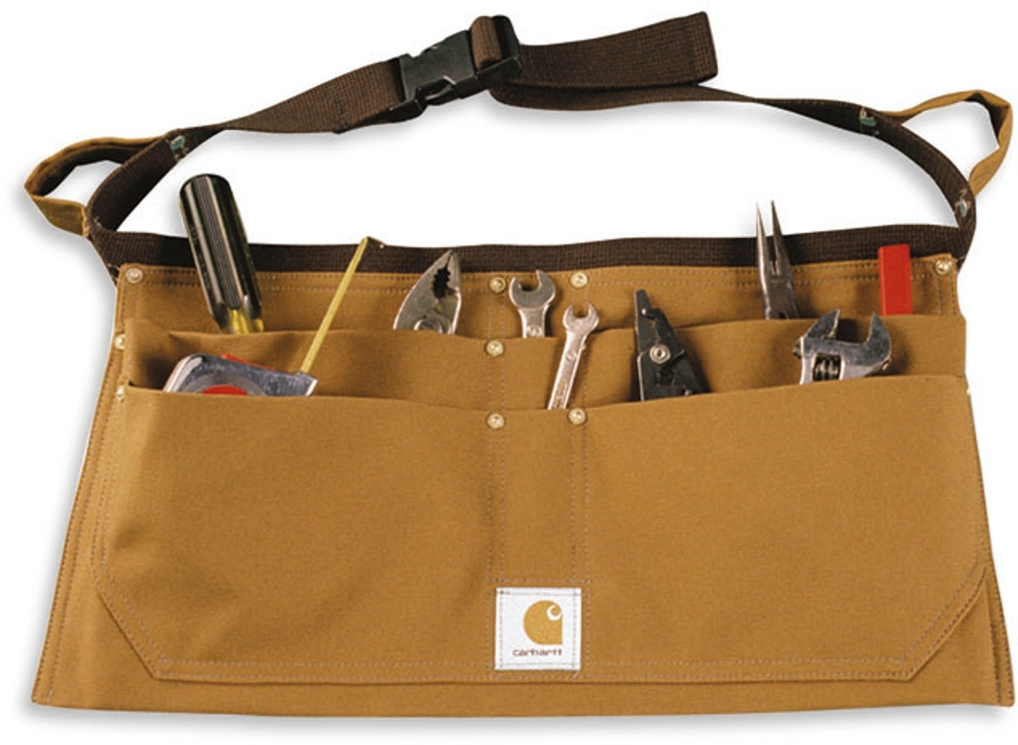 Carhartt Duck Nail Apron Tool Belt brown L/XL Figure 1