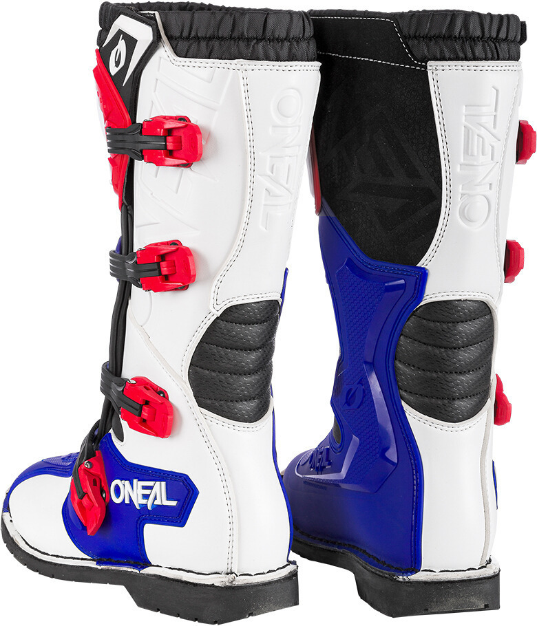 Oneal Rider Pro Motocross Boots blue/red 48 Figure 5