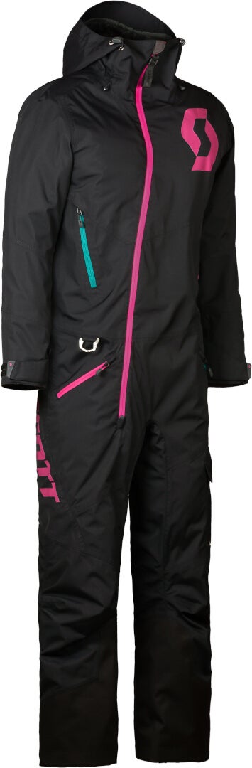 Scott Back-X Dryo 2023 Snescooterdragt til damer i ét stykke Sort 2XL Figur 3