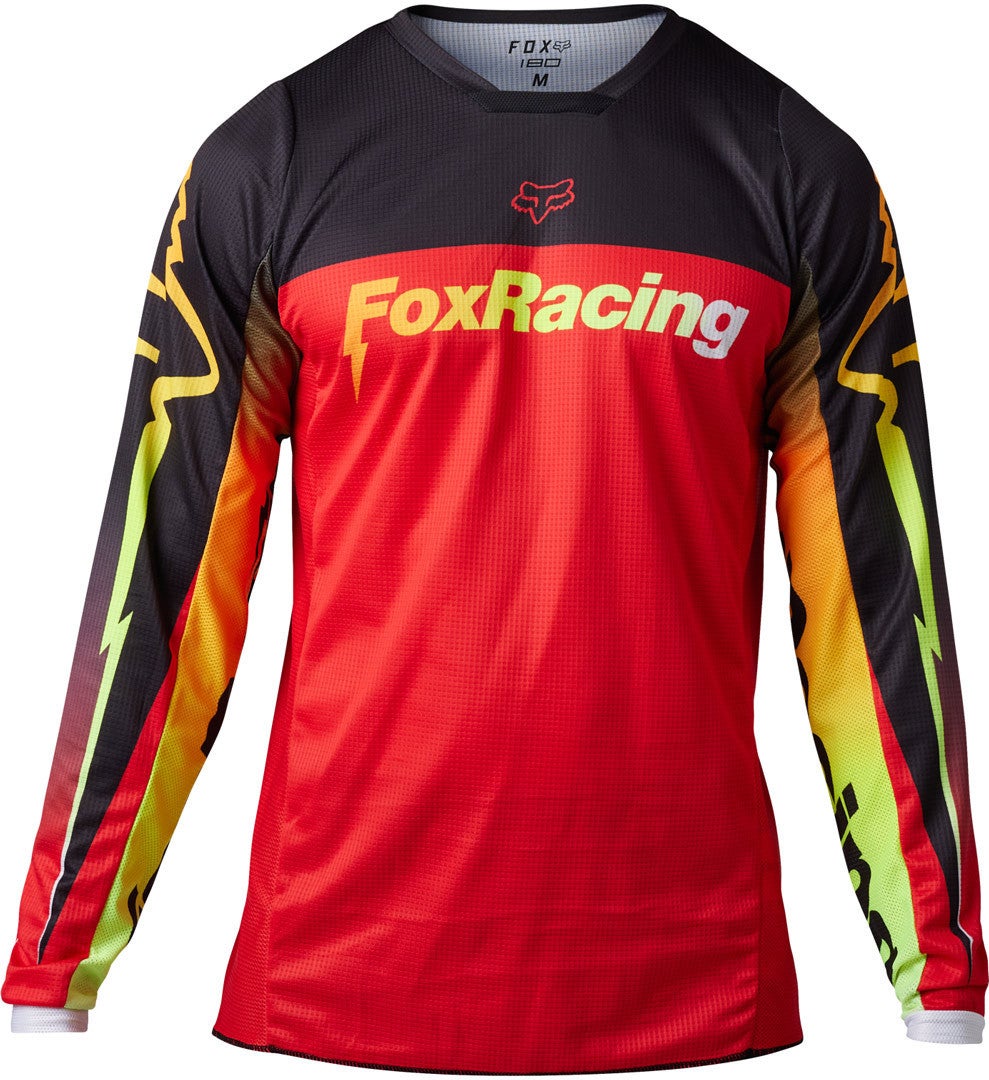 FOX 180 Statk Motocross Jersey rot XL Abbildung 1