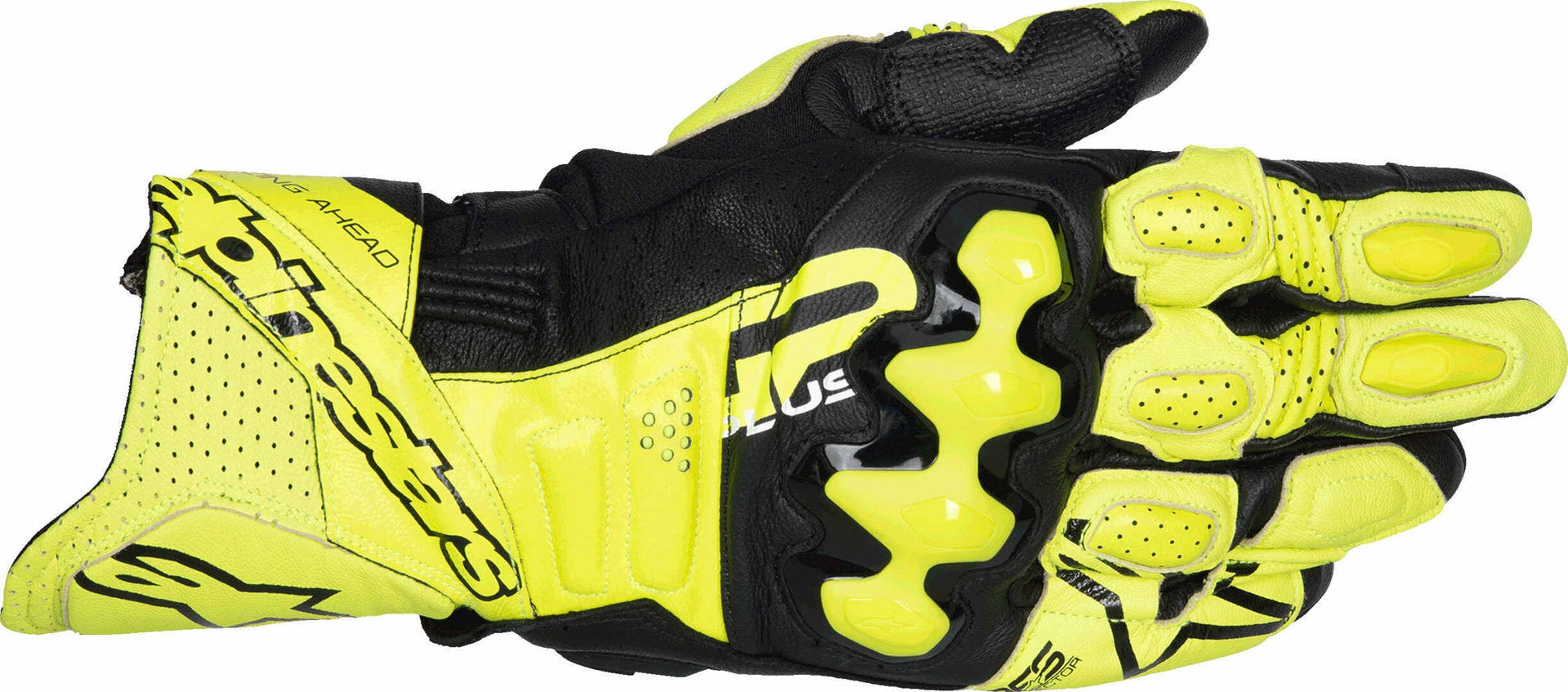 Alpinestars Gp Plus R V3 Motorcycle Gloves black/neon-yellow M Figure 1