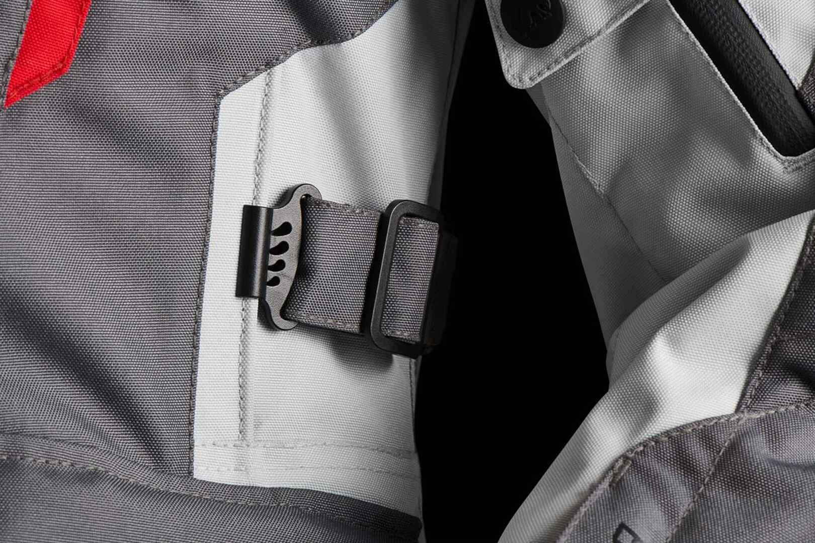 Furygan Apalaches Evo Damer Motorcykel Textil Jacka grå/vit/röd XXL Figur 12