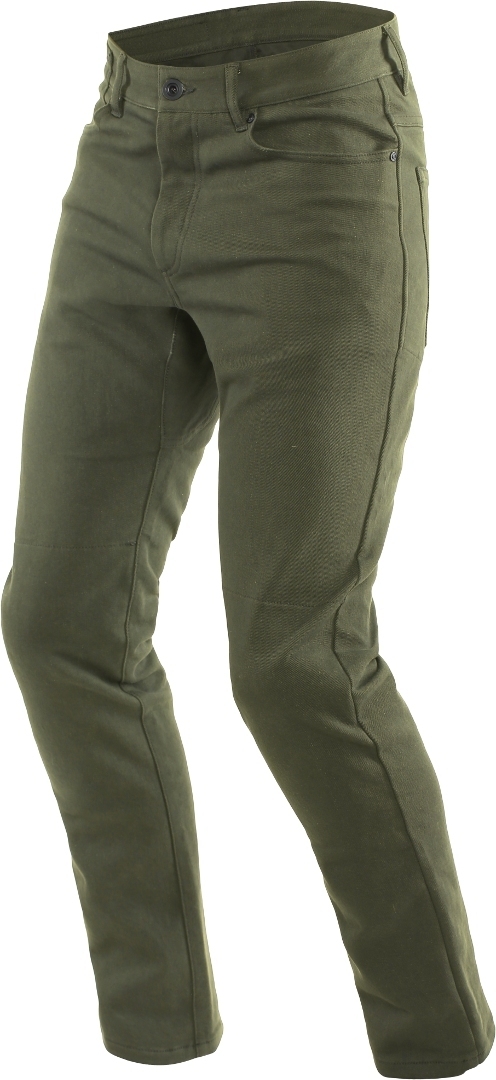 Dainese Classic Slim Motorrad Textilhose grün 42 Abbildung 1