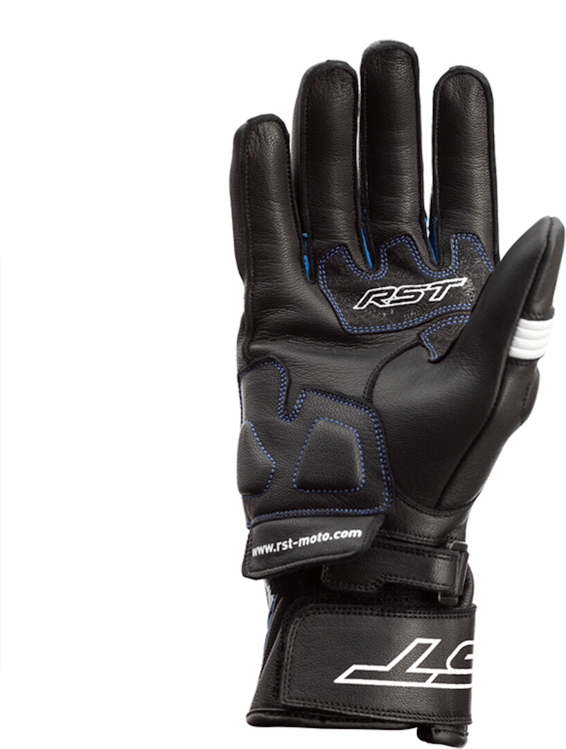 RST Pilot Motorcycle Gloves black/blue M Figure 2