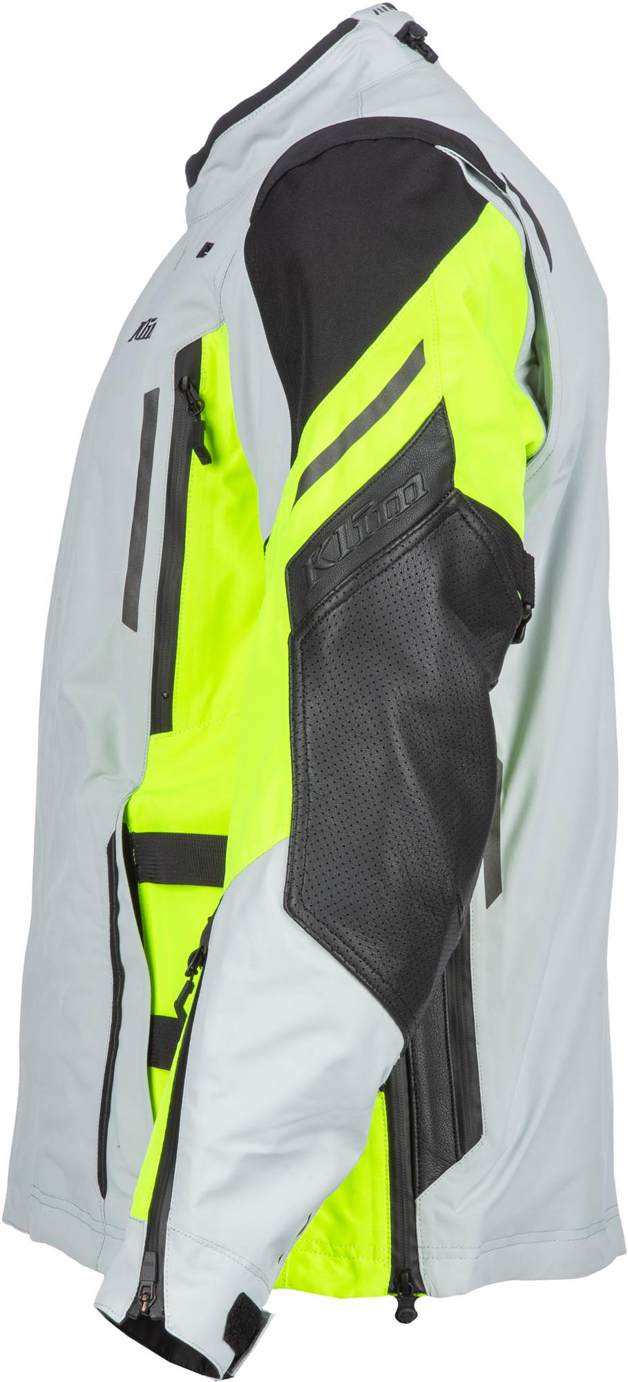 Klim Latitude Rogue Gore-Tex Motorfiets Textieljas lichtgrijs/neon L Figuur 3
