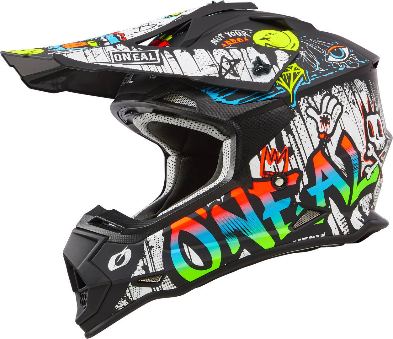 Oneal 2SRS Rancid Casque de motocross multicolore S (55/56) Figure 1