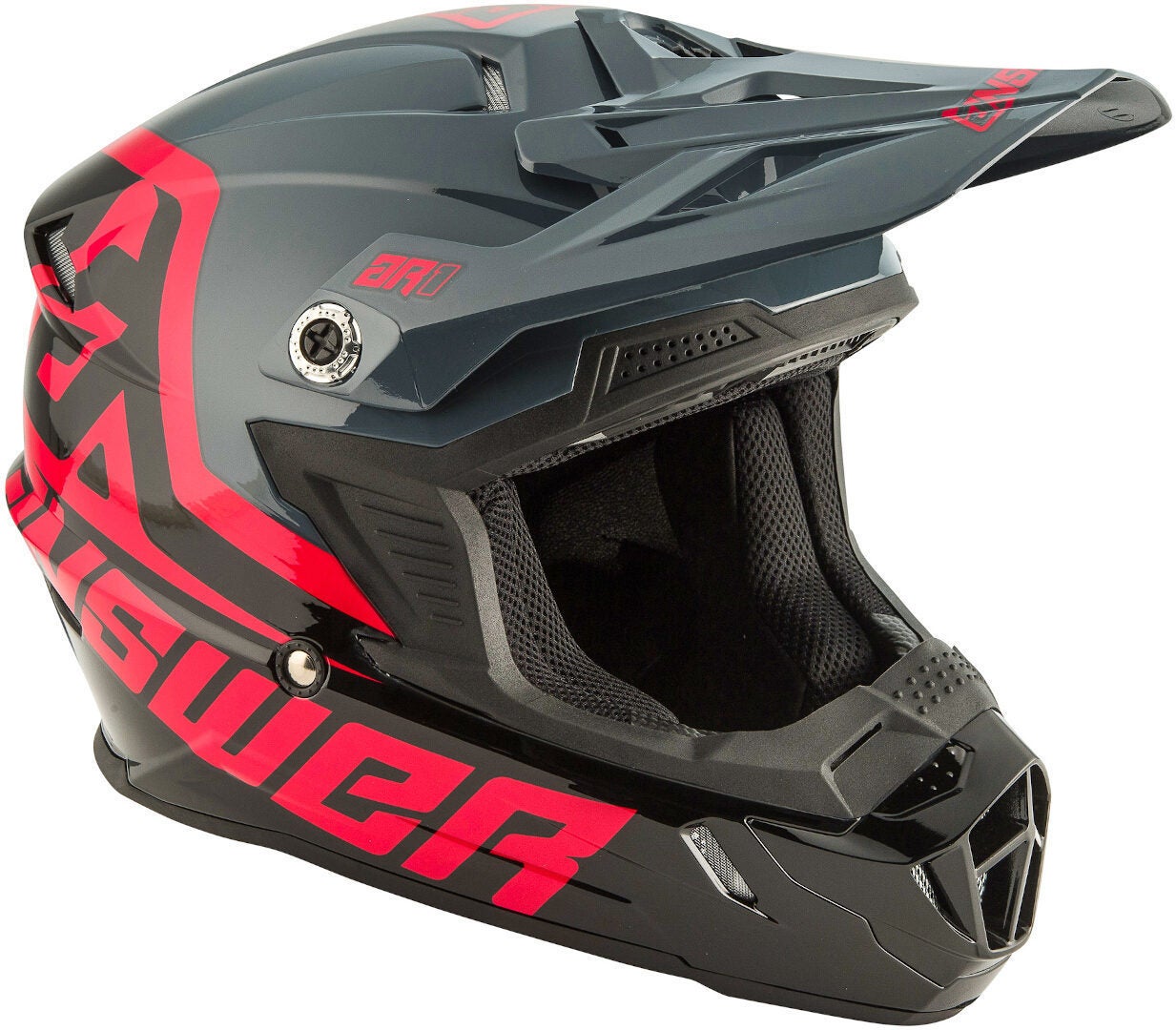 Answer AR-1 Voyd Casco Motocross nero/rosa M (57/58) Figura 4