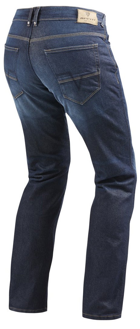 Revit Philly 2 LF Motorcykel Jeans Mørk Stenvask 34 L34 Figur 2
