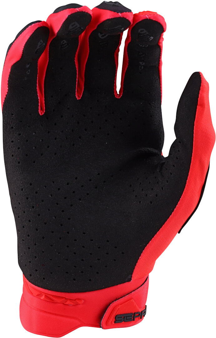 Troy Lee Designs SE Pro Solid Motocross handsker rød/sort L Figur 2
