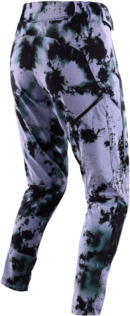 Troy Lee Designs Lilium Watercolor Lilac Ladies Bicycle Pants S Figure 2