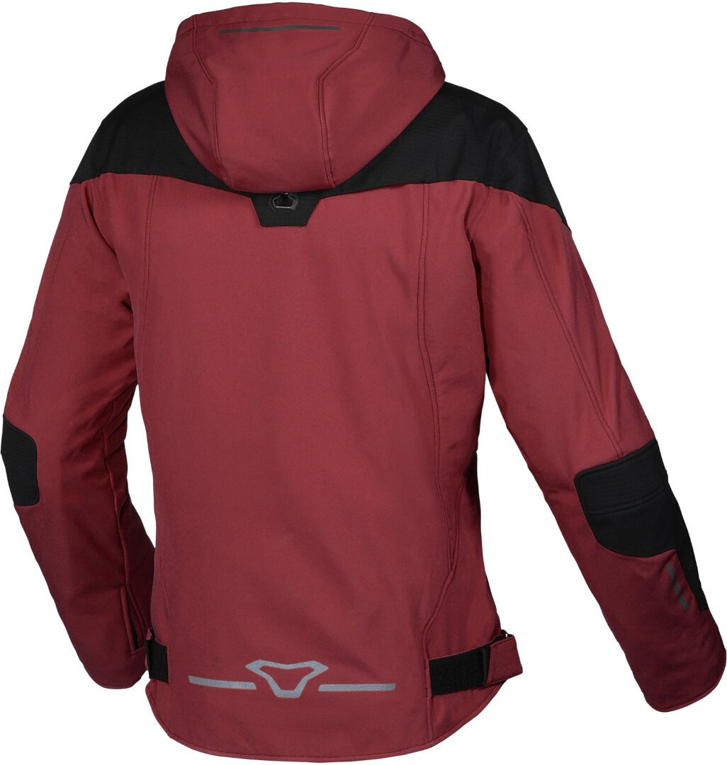 Macna Territor Veste textile de moto imperméable pour dames Rouge bordeaux XL Figure 2