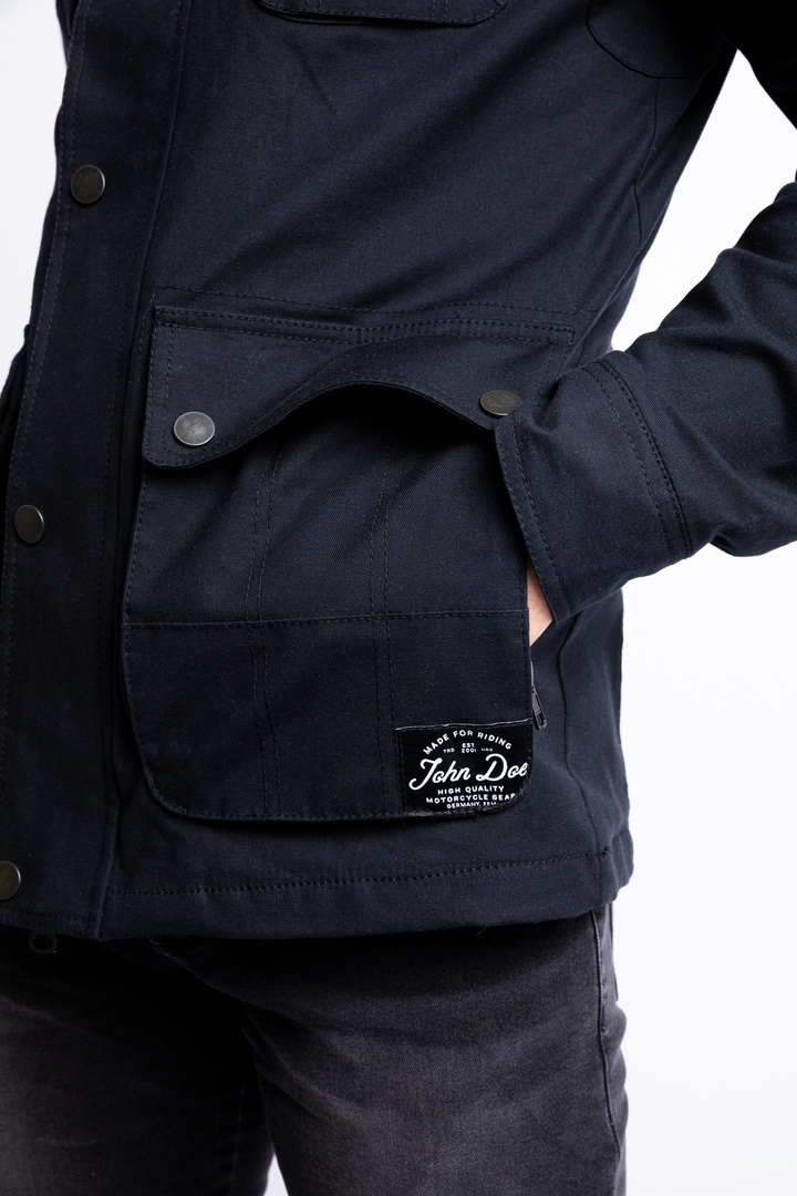John Doe Explorer Motorrad Textiljacke schwarz L Abbildung 8