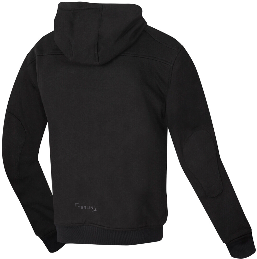 Merlin Easton Hanorac cu fermoar de motocicletă negru M Figura 2