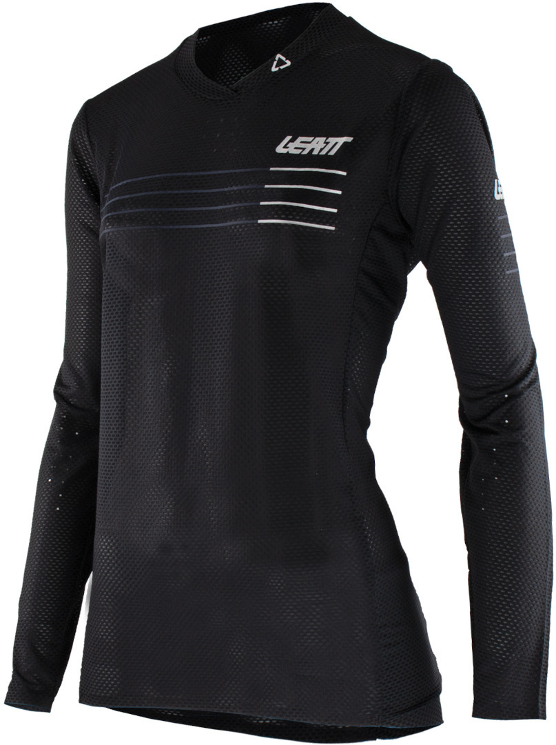 Leatt MTB Gravity 4.0 Damer Bicylce Jersey Sort S Figur 1
